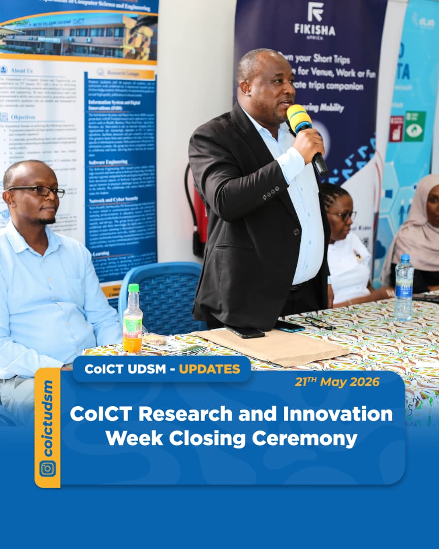 CoICT Research and Innovation week Closing Ceremony